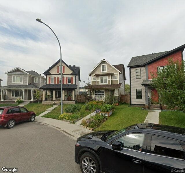 Street view of 180 Copperpond Parade SE, Calgary