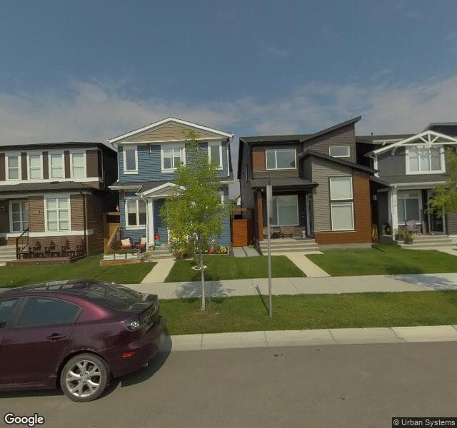 Street view of 112 Rowmont Drive NW, Calgary