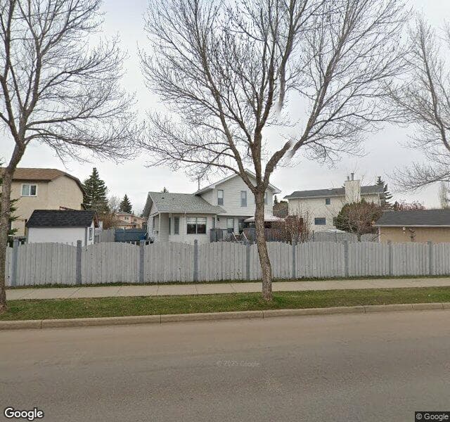 Street view of 5311 185 Street NW, Edmonton