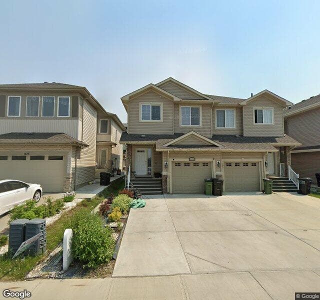 Street view of 1633 25 Street NW, Edmonton