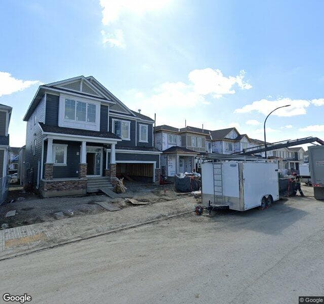 Street view of 100 Yorkstone Green SW, Calgary
