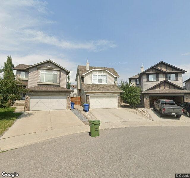 Street view of 58 Brightonstone Grove SE, Calgary