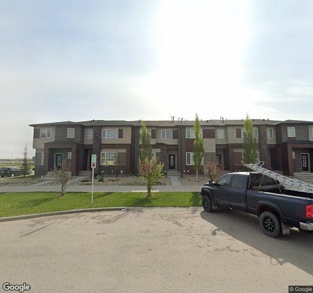 Street view of 209 Cornerstone Manor NE, Calgary