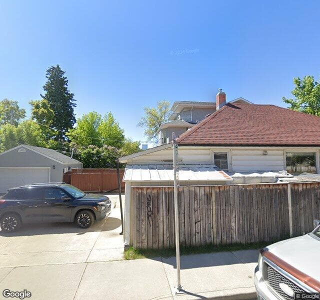 Street view of 1518 1 Street NW, Calgary