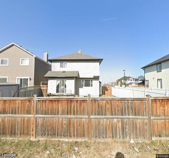 Street view of 8373 Saddleridge Drive NE, Calgary
