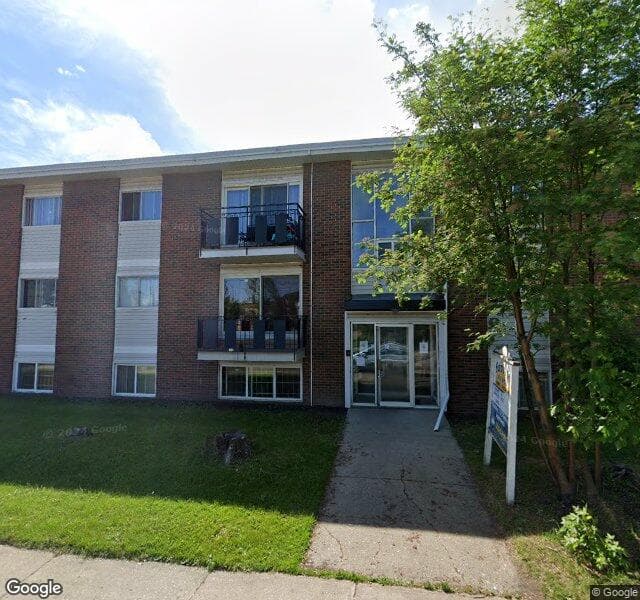 Street view of 101-10620 105 Street NW, Edmonton
