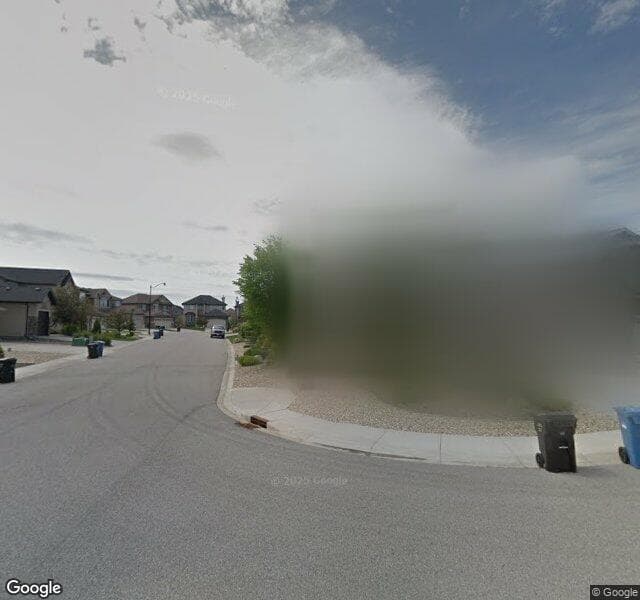Street view of 33 Evergreen Common SW, Calgary