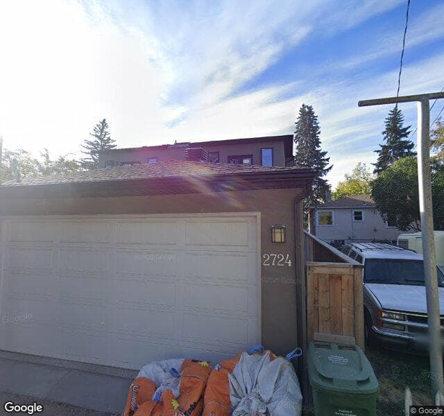 Street view of 2724 4 Avenue NW, Calgary