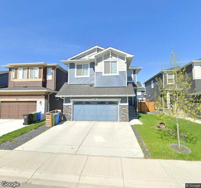 Street view of 231 Creekside Way SW, Calgary