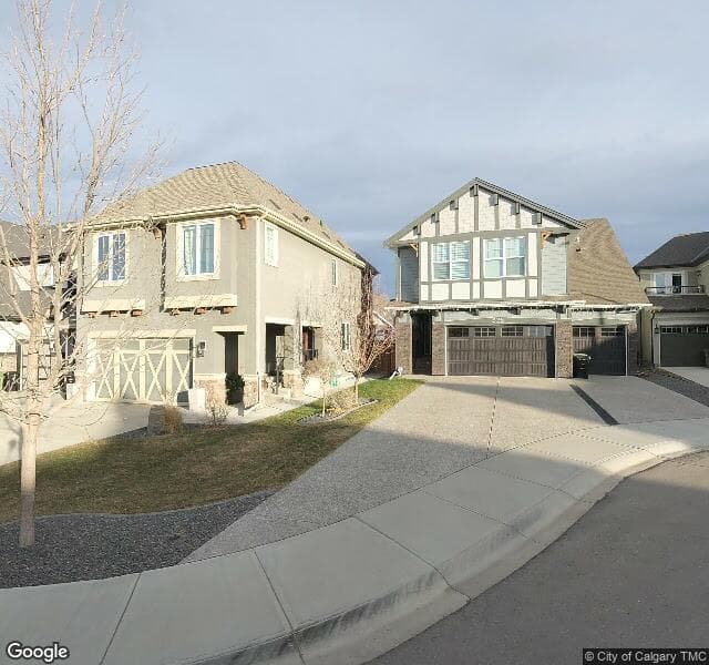 Street view of 321 Marquis Landing SE, Calgary