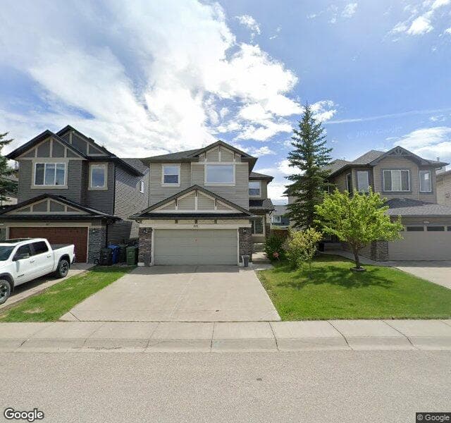 Street view of 101 Chapalina Terrace SE, Calgary