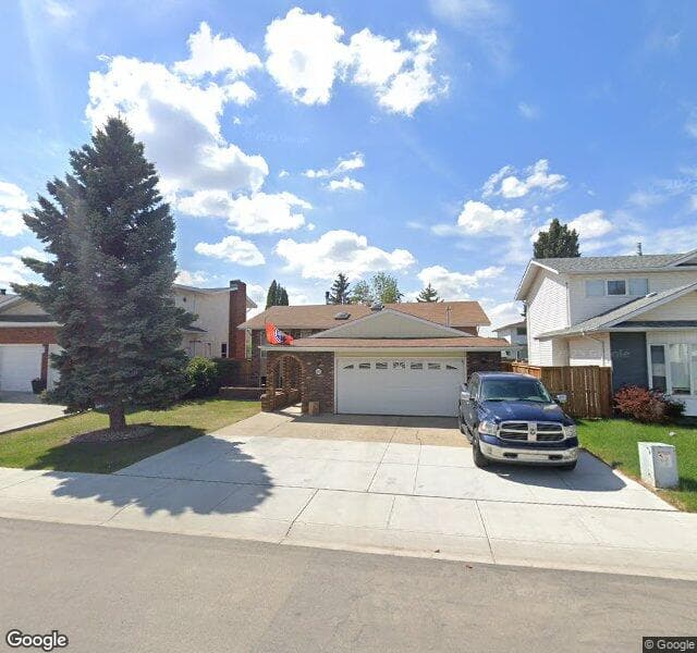 Street view of 15832 98 Street NW, Edmonton