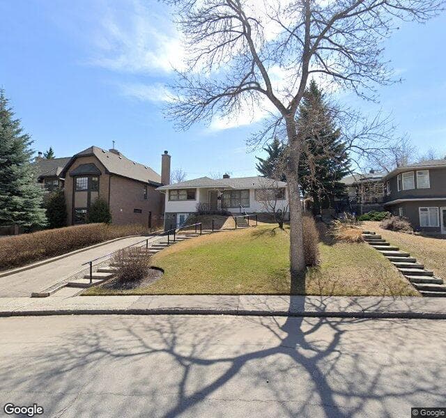 Street view of 609 Crescent Boulevard SW, Calgary