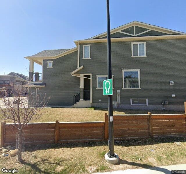 Street view of 94 Sage Bluff View NW, Calgary