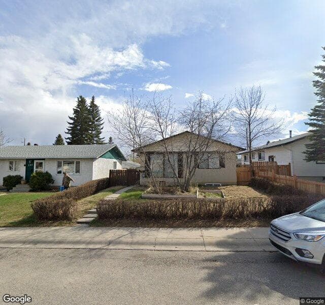 Street view of 332 Maddock Crescent NE, Calgary