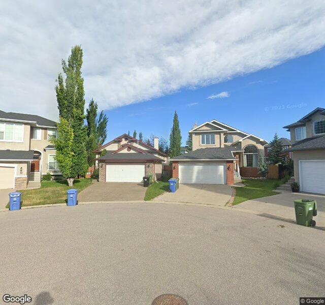 Street view of 234 Wentworth Place SW, Calgary
