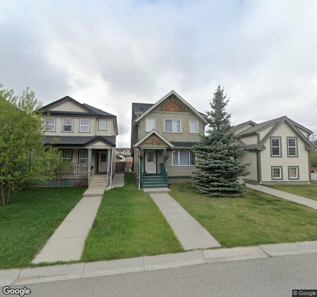 Street view of 341 Everglen Rise SW, Calgary