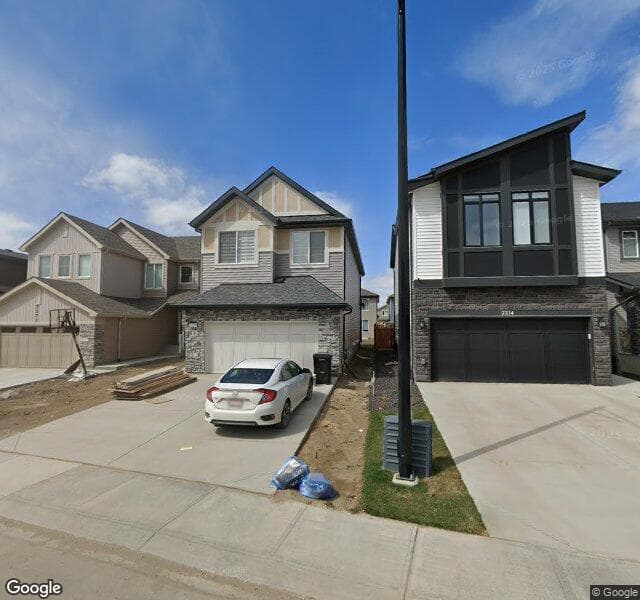 Street view of 2318 158A Street SW, Edmonton