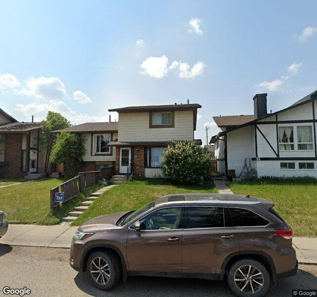 Street view of 51 Castlebrook Way NE, Calgary