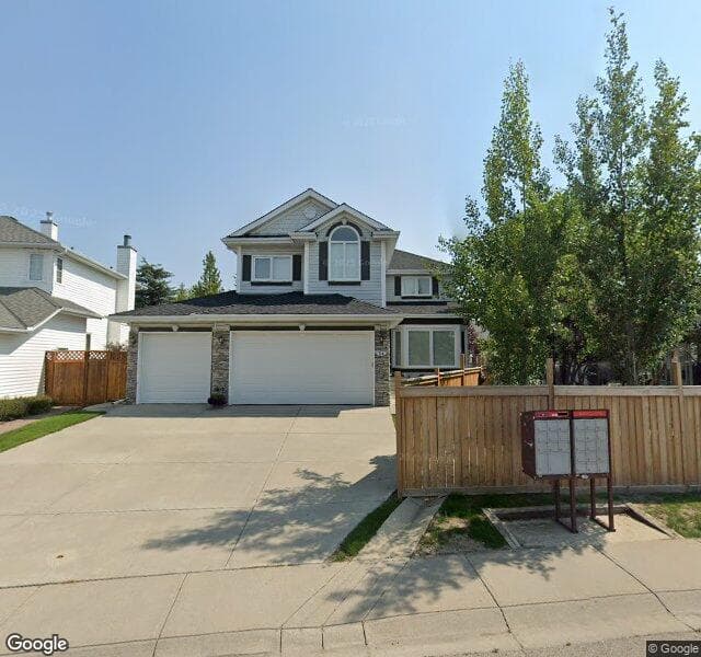 Street view of 34 Valley Meadow Gardens NW, Calgary