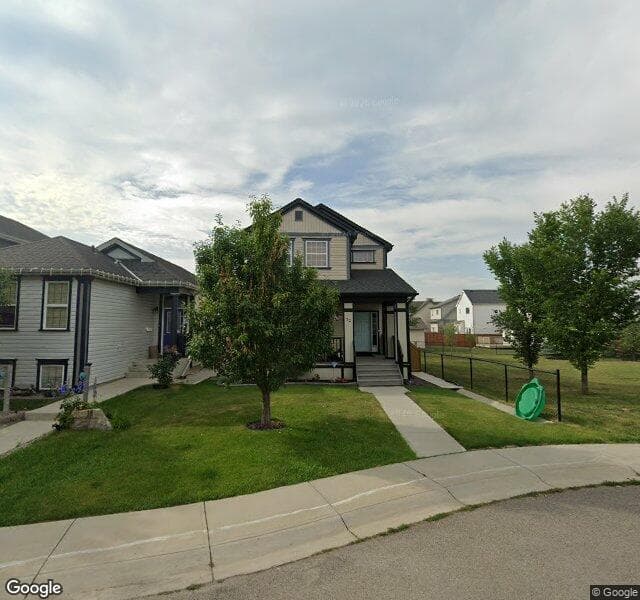 Street view of 22 Copperstone Green SE, Calgary
