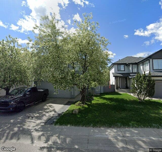 Street view of 99 Somerset Manor SW, Calgary