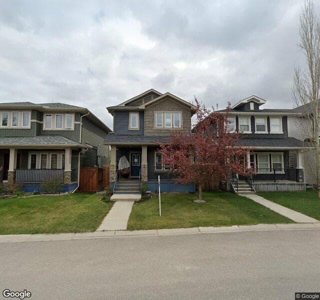 Street view of 329 Silverado Plains Circle SW, Calgary