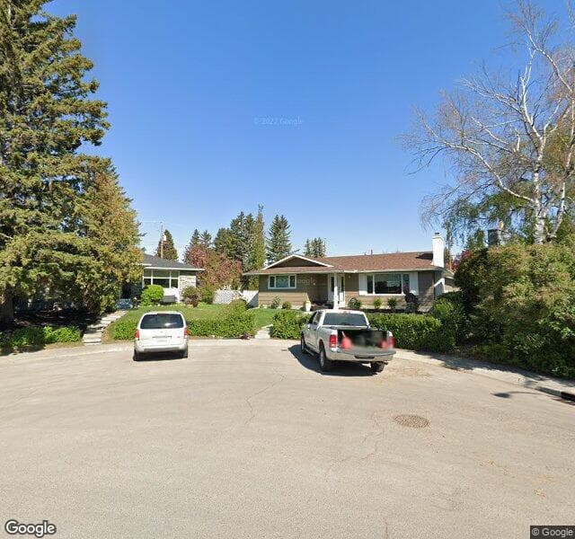 Street view of 214 Wascana Crescent SE, Calgary