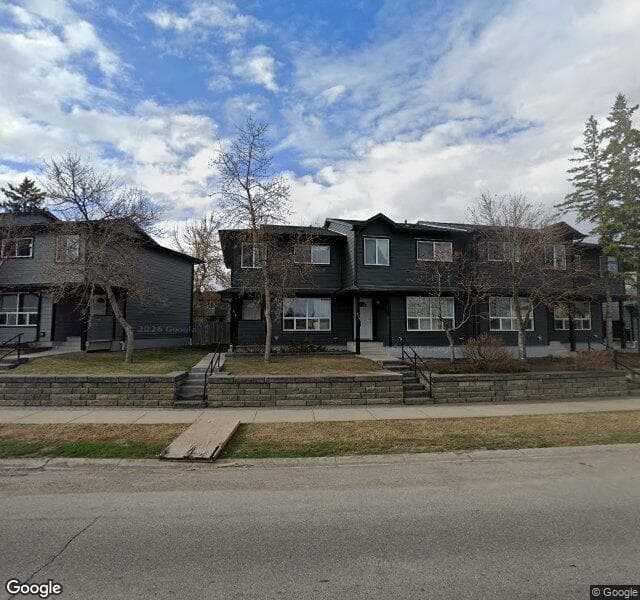 Street view of 581 Erin Woods Terrace SE, Calgary