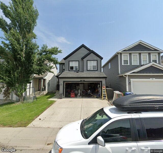 Street view of 90 Copperfield Common SE, Calgary