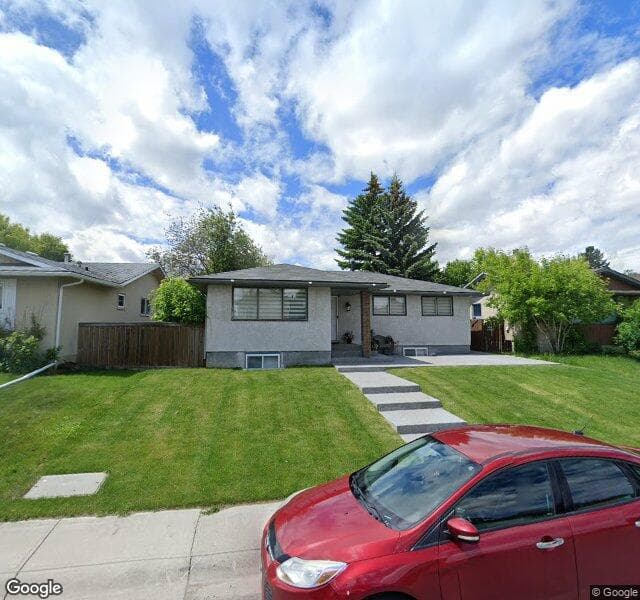 Street view of 1855 48 Street NE, Calgary