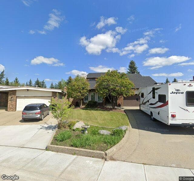 Street view of 15441 98 Street NW, Edmonton
