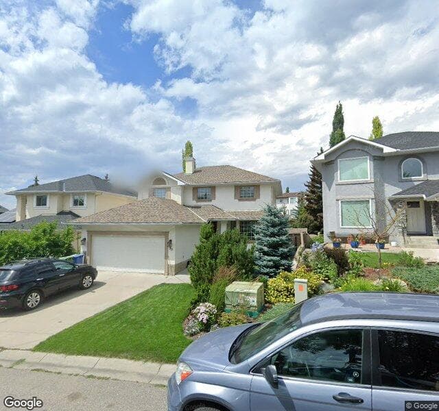 Street view of 25 Sierra Vista Close SW, Calgary