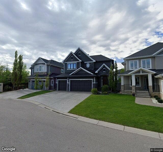 Street view of 143 W Grove Rise SW, Calgary