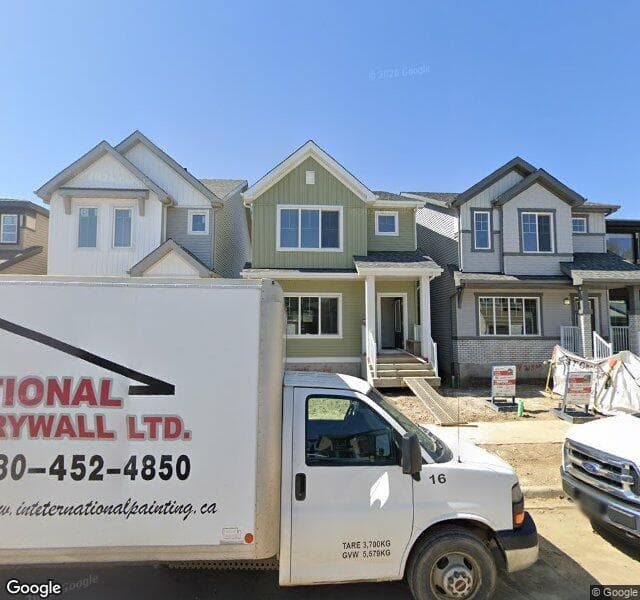 Street view of 3740 213 Street NW, Edmonton