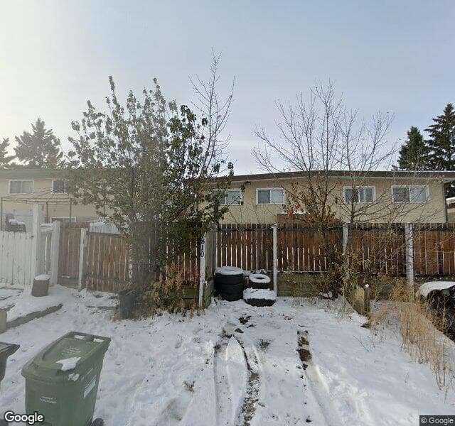 Street view of 7810 Hunterquay Road NW, Calgary