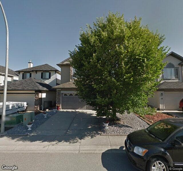 Street view of 26 Cranwell Link SE, Calgary