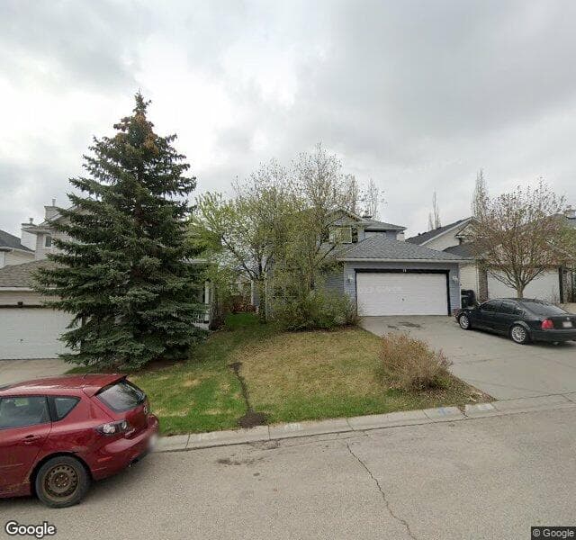 Street view of 19 Hidden Ridge Place NW, Calgary