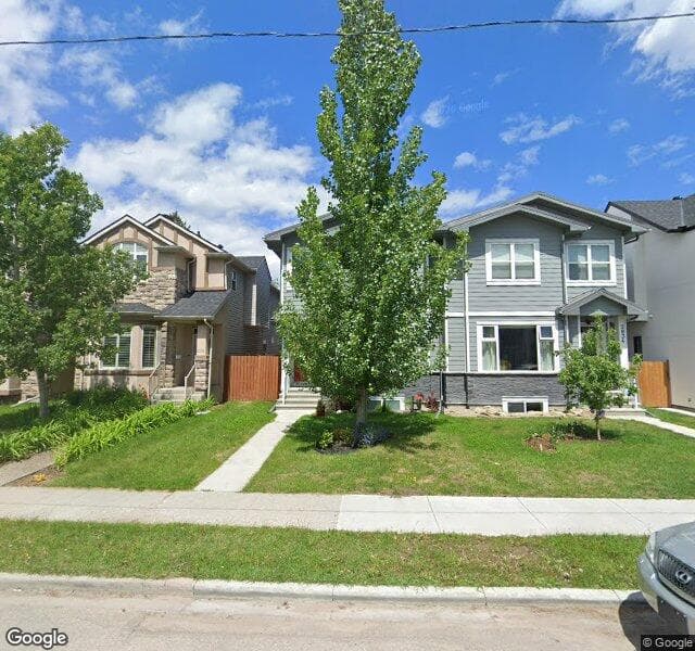 Street view of 2036 50 Avenue SW, Calgary