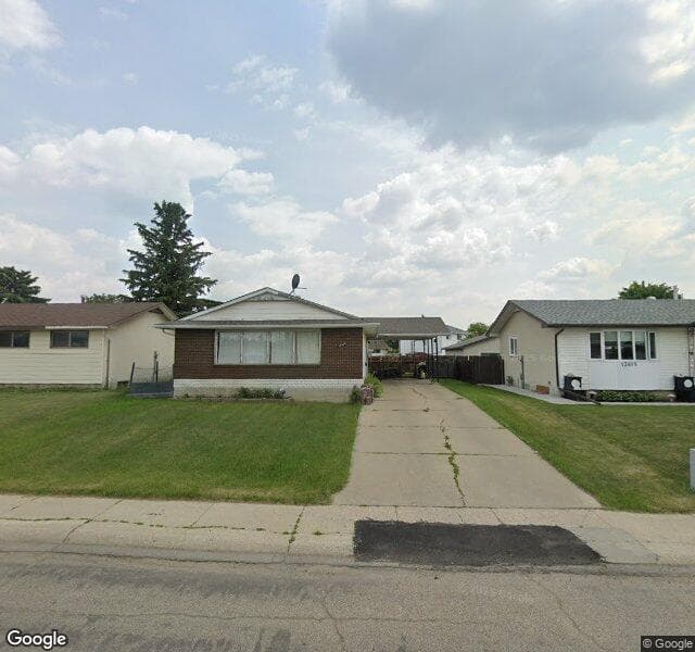 Street view of 13819 90 Street NW, Edmonton