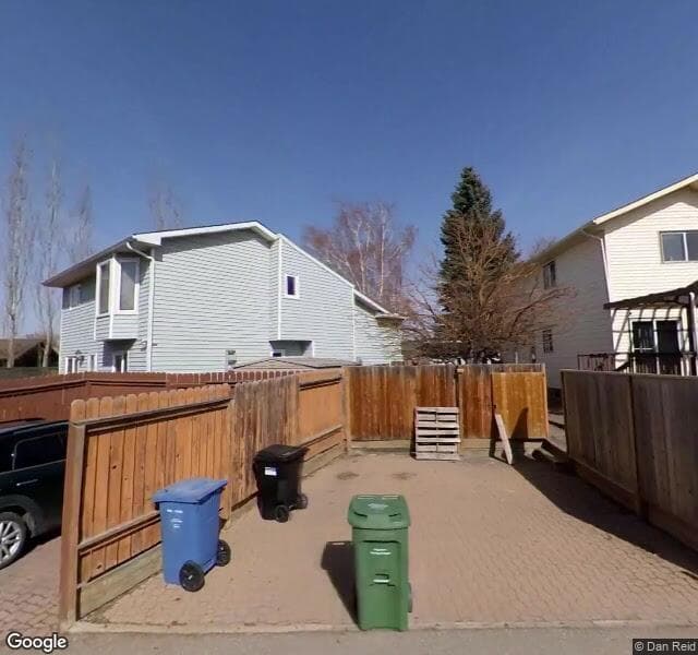 Street view of 47 Riverbirch Place SE, Calgary