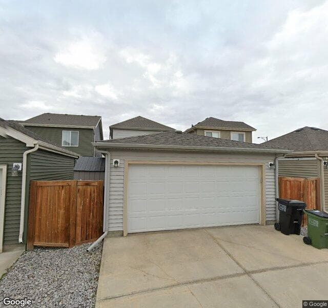 Street view of 4027 Chappelle Green SW, Edmonton