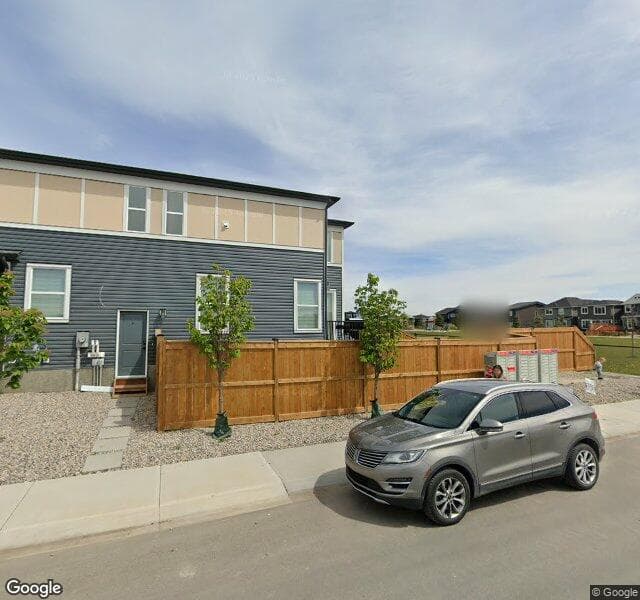 Street view of 335 Belmont Heath SW, Calgary