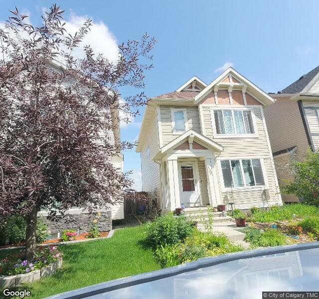Street view of 459 Copperpond Boulevard SE, Calgary