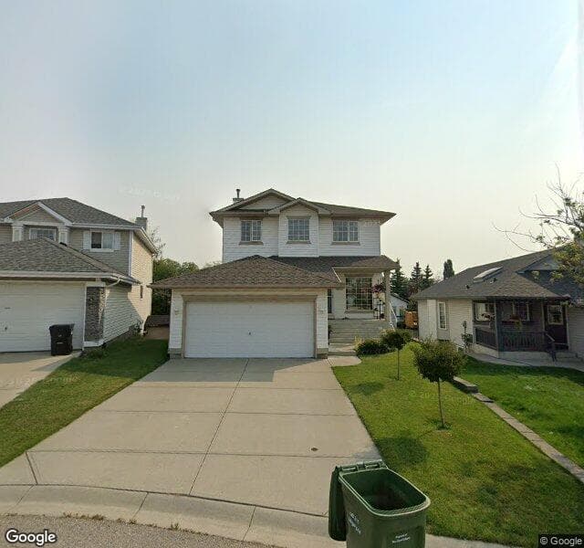 Street view of 123 Schooner Cove NW, Calgary