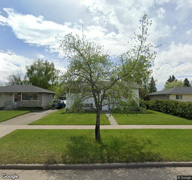 Street view of 411 Acadia Drive SE, Calgary