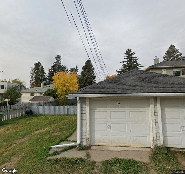Street view of 2422 27 Street SW, Calgary