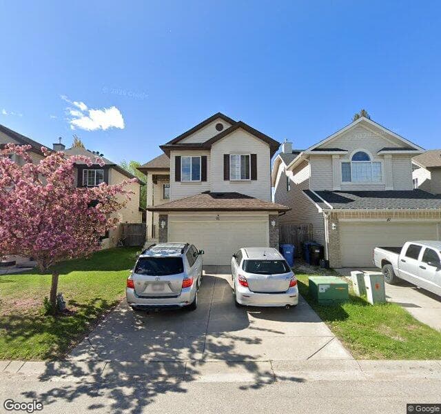 Street view of 91 Cranwell Crescent SE, Calgary