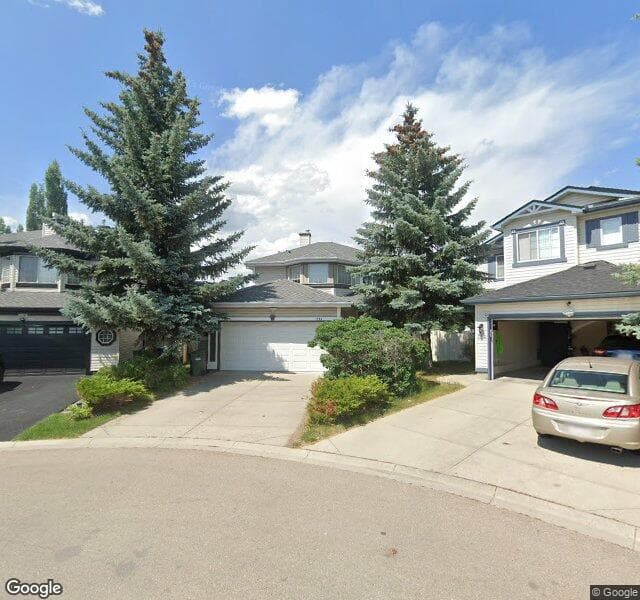 Street view of 214 Douglas Glen Point SE, Calgary
