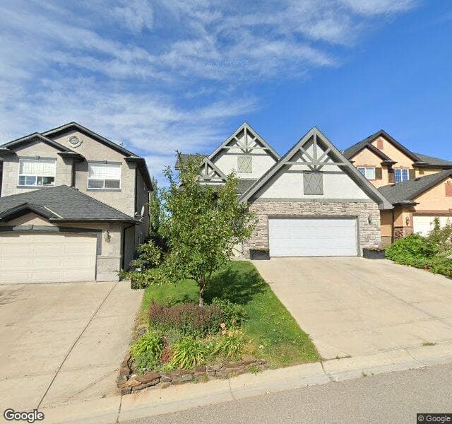 Street view of 182 Aspen Stone Terrace SW, Calgary